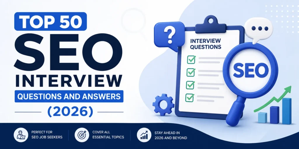 SEO Interview Questions & Answers for every Beginners & Experienced